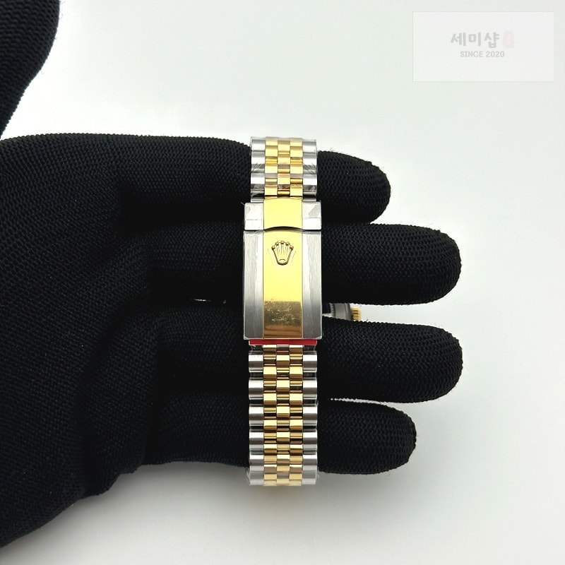 Rolex VS공장 롤렉스 데이저스트 41 옐로우골드콤비 블랙다이얼 3235 DateJust 41 126333 904L SS/YG VSF 1:1 Best Edition Black Dial on Oyster Bracelet VS3235 시계 6번 이미지