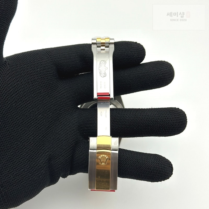 Rolex VS공장 롤렉스 데이저스트 41 옐로우골드콤비 블랙다이얼 3235 DateJust 41 126333 904L SS/YG VSF 1:1 Best Edition Black Dial on Oyster Bracelet VS3235 시계 7번 이미지