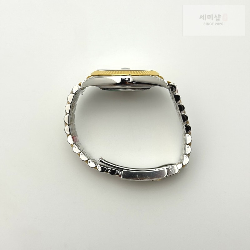 Rolex VS공장 롤렉스 데이저스트 41 옐로우골드콤비 블랙다이얼 3235 DateJust 41 126333 904L SS/YG VSF 1:1 Best Edition Black Dial on Oyster Bracelet VS3235 시계 8번 이미지