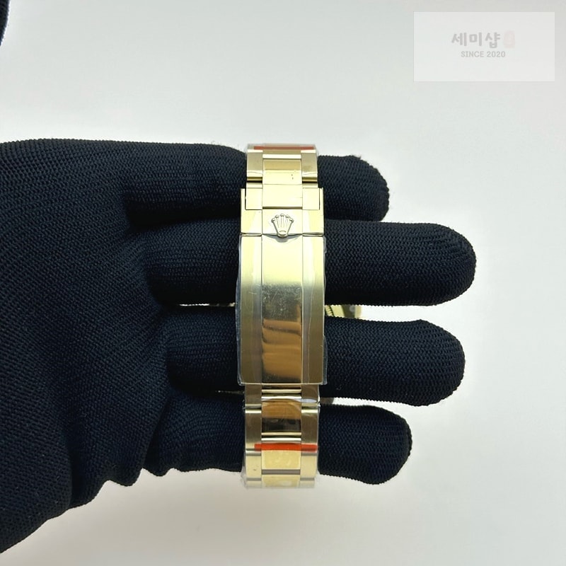 Rolex BP공장 롤렉스 서브마리너 41 옐로우골드금통 블루다이얼 2813무브 28800진동 청금통 Submariner 41mm 126618 LB YG BP Best Edition Blue Dial on YG Bracelet 시계 6번 이미지