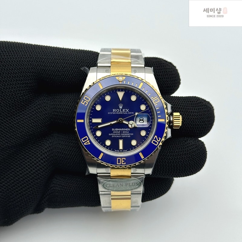 Rolex CLEAN공장 롤렉스 서브마리너 41 신형 논데이트 스틸 브레이슬릿 클린공장 Submariner 41mm 124060 No Date 904L Steel Clean 1:1 Best Edition VR3230 시계 1번 이미지