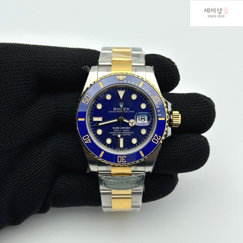 Rolex CLEAN공장 롤렉스 서브마리너 41 신형 논데이트 스틸 브레이슬릿 클린공장 Submariner 41mm 124060 No Date 904L Steel Clean 1:1 Best Edition VR3230 시계 2번 이미지