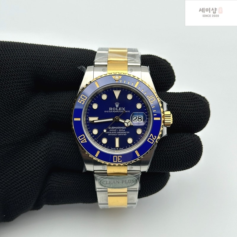Rolex CLEAN공장 롤렉스 서브마리너 41 신형 논데이트 스틸 브레이슬릿 클린공장 Submariner 41mm 124060 No Date 904L Steel Clean 1:1 Best Edition VR3230 시계 3번 이미지