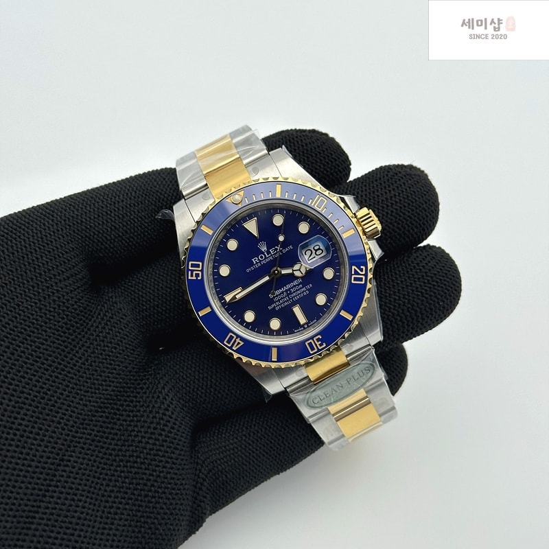 Rolex CLEAN공장 롤렉스 서브마리너 41 신형 논데이트 스틸 브레이슬릿 클린공장 Submariner 41mm 124060 No Date 904L Steel Clean 1:1 Best Edition VR3230 시계 4번 이미지