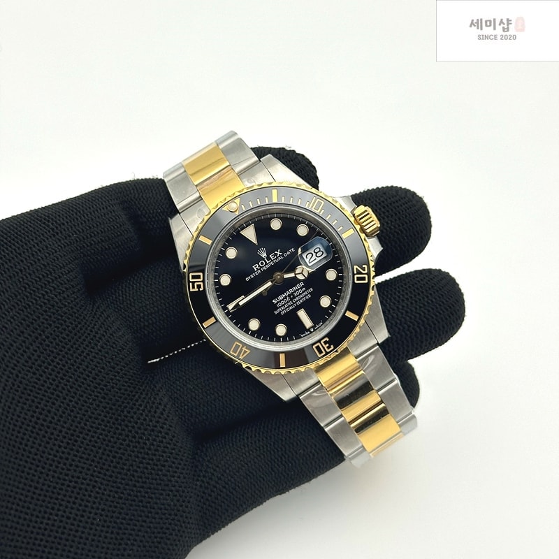 Rolex VS공장 롤렉스 서브마리너 41 신형 옐로우골드콤비 흑콤 브레이슬릿 Submariner 126613 LN SSYG Black Ceramic 904L Steel 11 Best Edition VS3235 시계 4번 이미지