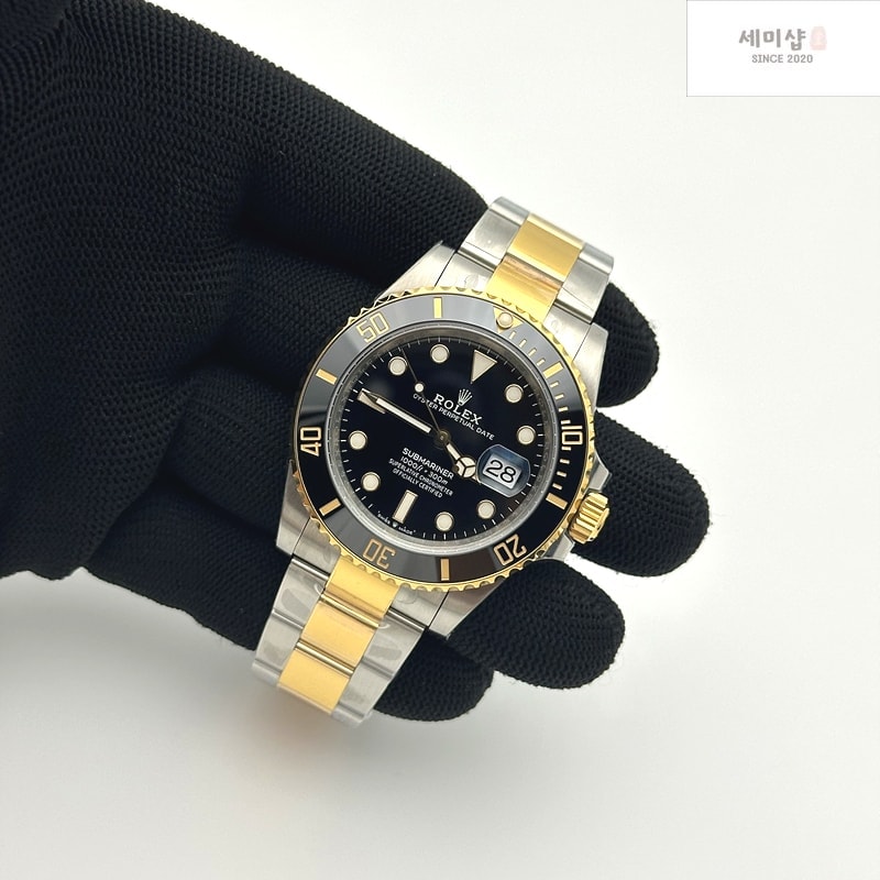 Rolex VS공장 롤렉스 서브마리너 41 신형 옐로우골드콤비 흑콤 브레이슬릿 Submariner 126613 LN SSYG Black Ceramic 904L Steel 11 Best Edition VS3235 시계 5번 이미지