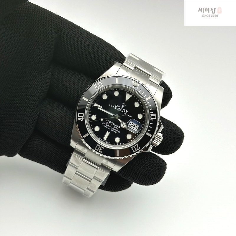 Rolex VS공장 롤렉스 서브마리너 41 신형 블랙데이트 브레이슬릿 Submariner 41mm 126610 LN Black Ceramic 904L Steel VSF 1:1 Best Edition VS3235 시계 5번 이미지