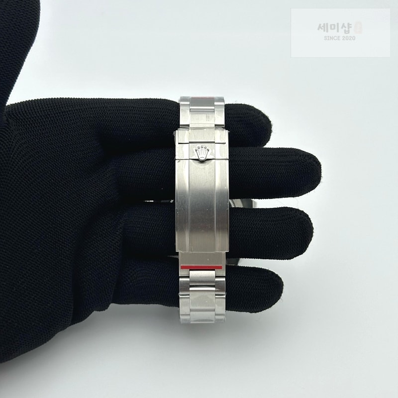 Rolex VS공장 롤렉스 씨드웰러 레드 스틸 블랙다이얼 브레이슬릿 Sea-Dweller 126600 VSF 1:1 Best Edition Black Dial On 904L SS Case and Bracelet VS3235 시계 6번 이미지