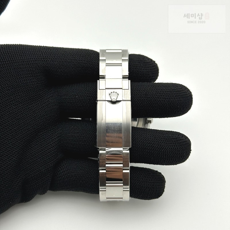 Rolex CLEAN공장 롤렉스 요트마스터 40 스틸 그레이다이얼 브레이슬릿 다크로듐 클린공장 ROLYM210B - YachtMaster 116622 904L SS/SS D-Grey Clean VR3235 시계 6번 이미지