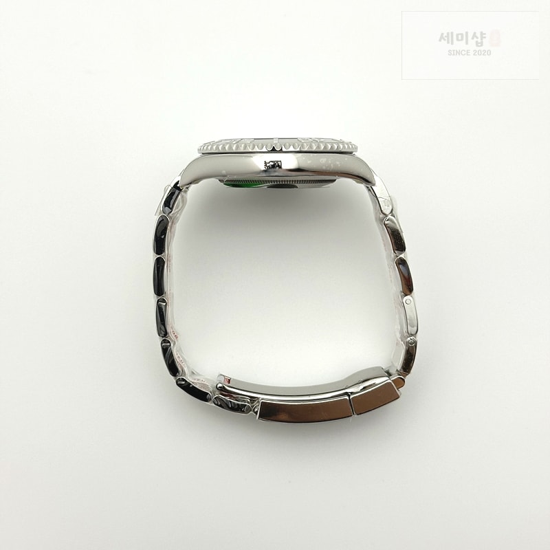 Rolex CLEAN공장 롤렉스 요트마스터 40 스틸 그레이다이얼 브레이슬릿 다크로듐 클린공장 ROLYM210B - YachtMaster 116622 904L SS/SS D-Grey Clean VR3235 시계 8번 이미지