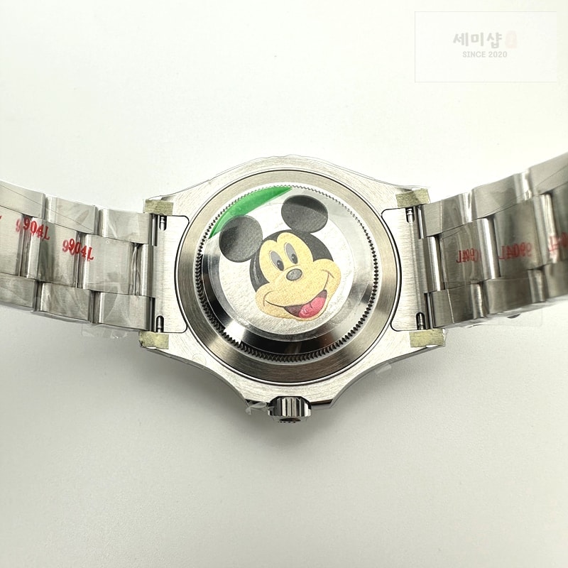 Rolex CLEAN공장 롤렉스 요트마스터 40 스틸 그레이다이얼 브레이슬릿 다크로듐 클린공장 ROLYM210B - YachtMaster 116622 904L SS/SS D-Grey Clean VR3235 시계 10번 이미지