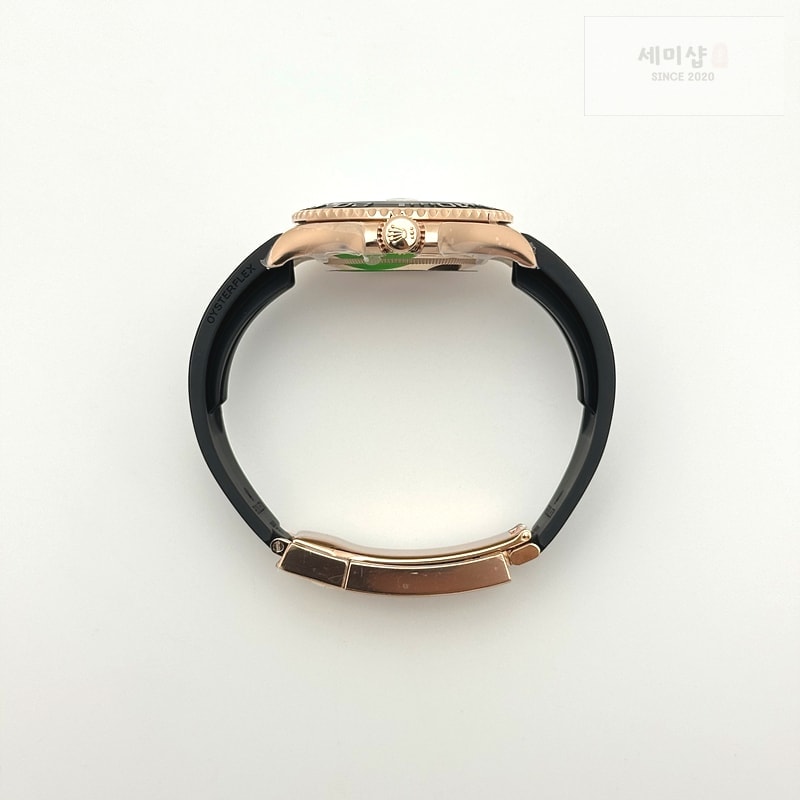 Rolex CLEAN공장 롤렉스 요트마스터 40 에버로즈골드금통 블랙다이얼 러버스트랩 클린공장 ROLYM218 - YachtMaster 126655 40mm RG/RU Blk Clean VR3235 시계 9번 이미지