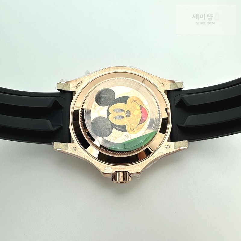 Rolex CLEAN공장 롤렉스 요트마스터 40 에버로즈골드금통 블랙다이얼 러버스트랩 클린공장 ROLYM218 - YachtMaster 126655 40mm RG/RU Blk Clean VR3235 시계 10번 이미지