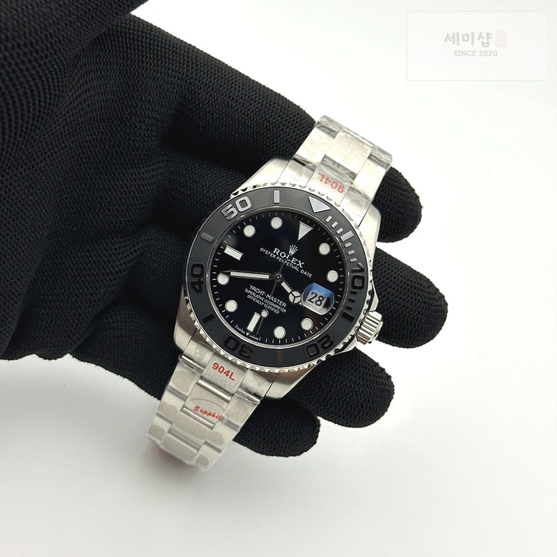 Rolex GD공장 롤렉스 요트마스터 42 스틸 블랙다이얼 브레이슬릿 YachtMaster 226627 42mm SS/SS Black GDF MY8215 시계 5번 이미지