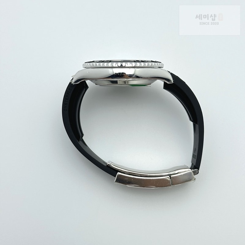 Rolex KF공장 롤렉스 요트마스터 42 스틸 블랙다이얼 러버스트랩 텅스텐 Yacht-Master 226659 KF 1:1 Best Edition YG Wrapped on Oysterflex Strap VR3235 (Gen Weight) 시계 8번 이미지