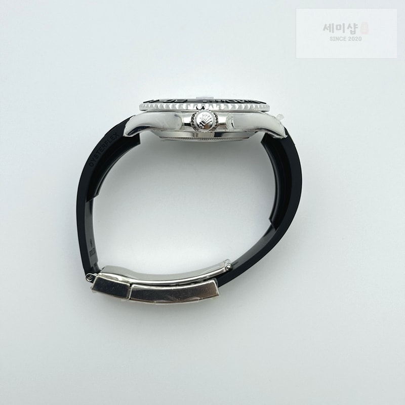 Rolex KF공장 롤렉스 요트마스터 42 스틸 블랙다이얼 러버스트랩 텅스텐 Yacht-Master 226659 KF 1:1 Best Edition YG Wrapped on Oysterflex Strap VR3235 (Gen Weight) 시계 9번 이미지