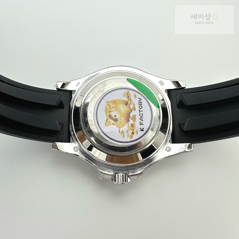 Rolex KF공장 롤렉스 요트마스터 42 스틸 블랙다이얼 러버스트랩 텅스텐 Yacht-Master 226659 KF 1:1 Best Edition YG Wrapped on Oysterflex Strap VR3235 (Gen Weight) 시계 10번 이미지