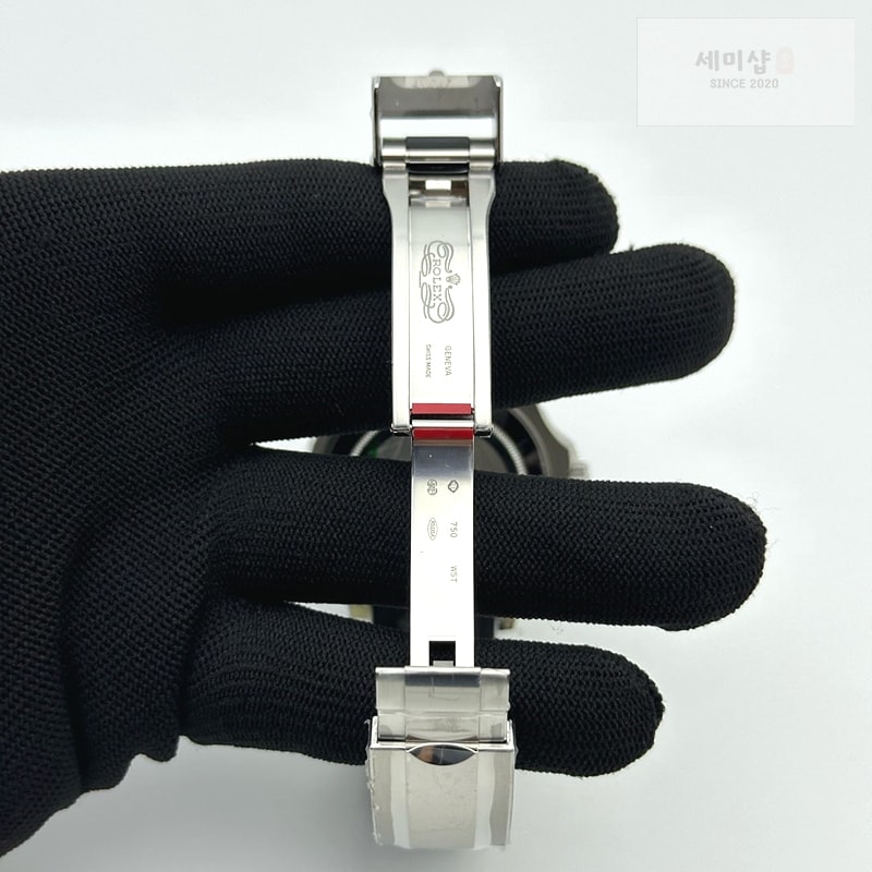 Rolex VS공장 롤렉스 요트마스터 42 스틸 블랙다이얼 러버스트랩 226659 YachtMaster 226659 42mm 시계 7번 이미지