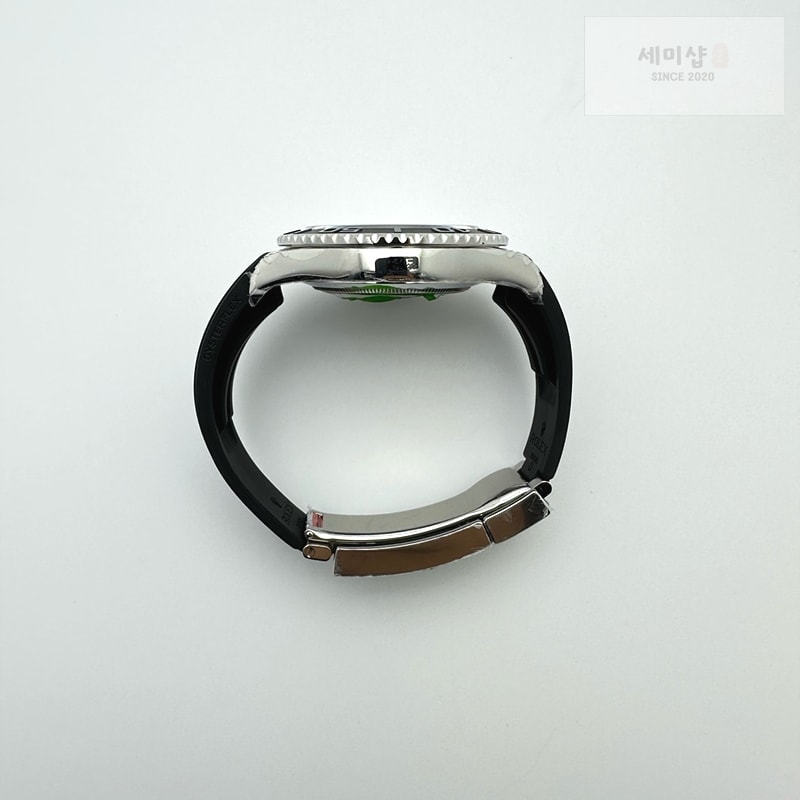 Rolex VS공장 롤렉스 요트마스터 42 스틸 블랙다이얼 러버스트랩 226659 YachtMaster 226659 42mm 시계 8번 이미지