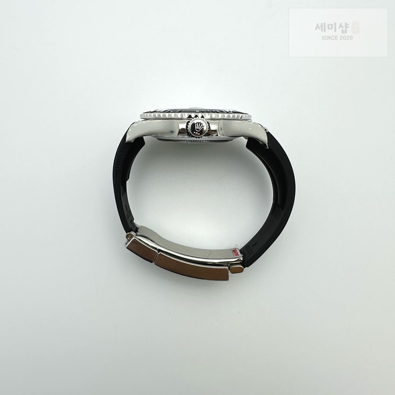 Rolex VS공장 롤렉스 요트마스터 42 스틸 블랙다이얼 러버스트랩 226659 YachtMaster 226659 42mm 시계 9번 이미지