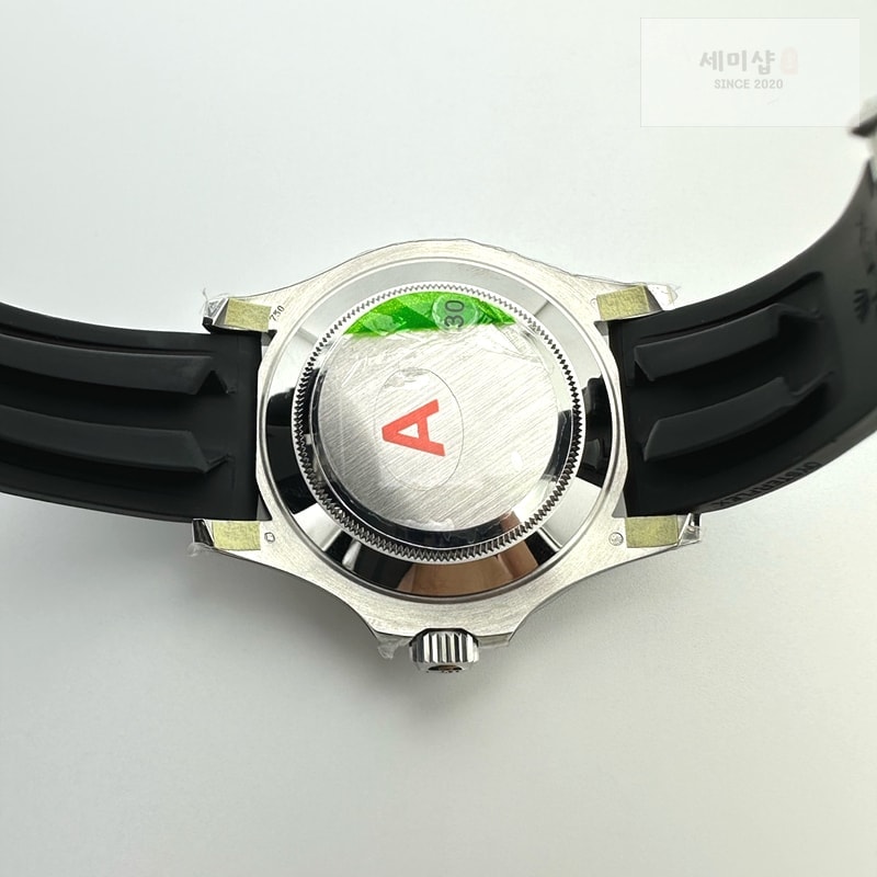 Rolex VS공장 롤렉스 요트마스터 42 스틸 블랙다이얼 러버스트랩 226659 YachtMaster 226659 42mm 시계 10번 이미지