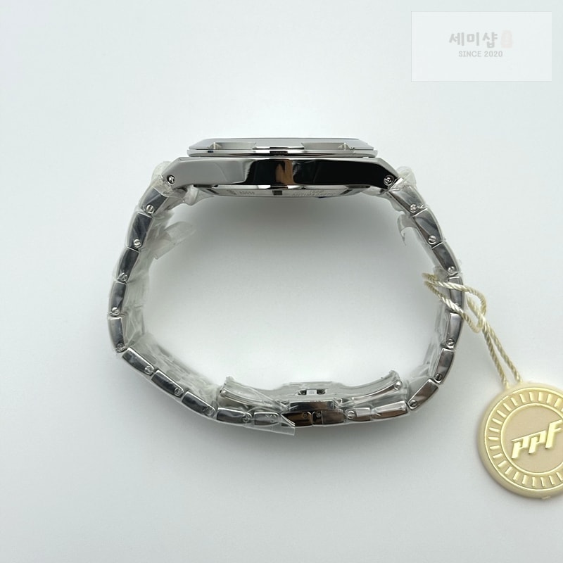 바쉐론콘스탄틴 ZF공장 바쉐론콘스탄틴 오버시즈 4500V 스틸 화이트다이얼 브레이슬릿 Overseas 4500V SS ZF 1:1 Best Edition Silver Dial on SS Bracelet A5100 시계 10번 이미지