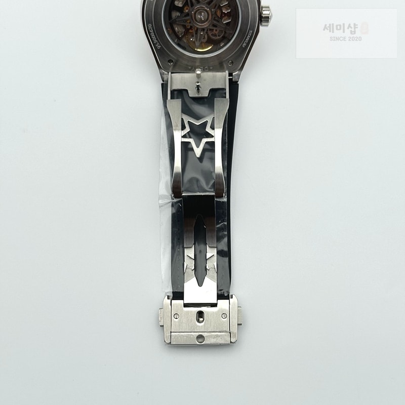 제니스 LF공장 제니스 데피 클래식 스켈레톤 로즈골드콤비 블랙다이얼 거미스트랩 ZEN048C - Defy Classic Skeleton YG/SS/LE Ske LF V2 A2892 시계 10번 이미지