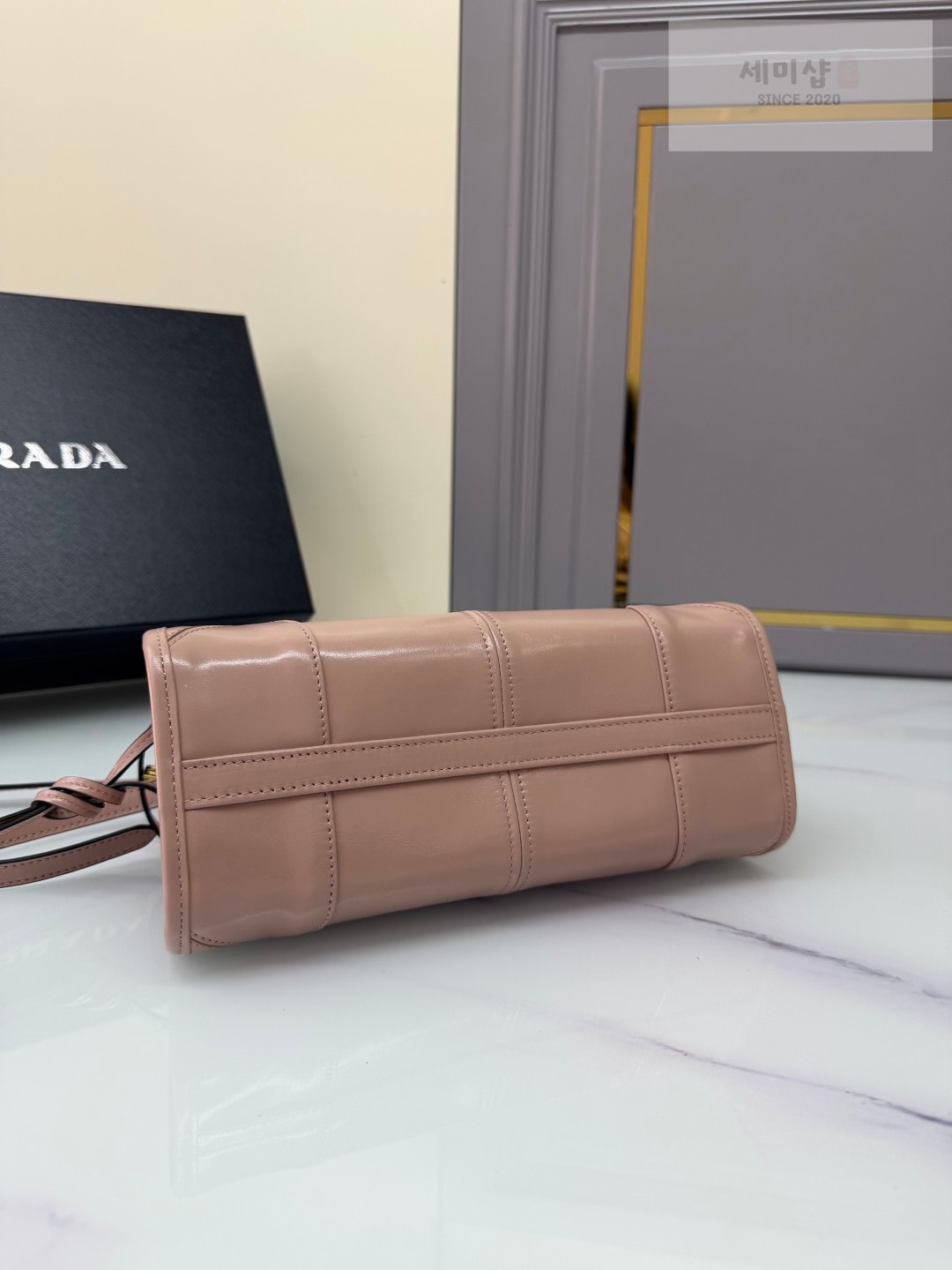 프라다 프라다 보니 미니 탑 핸들 치프리아 핑크 Bag 4번 이미지