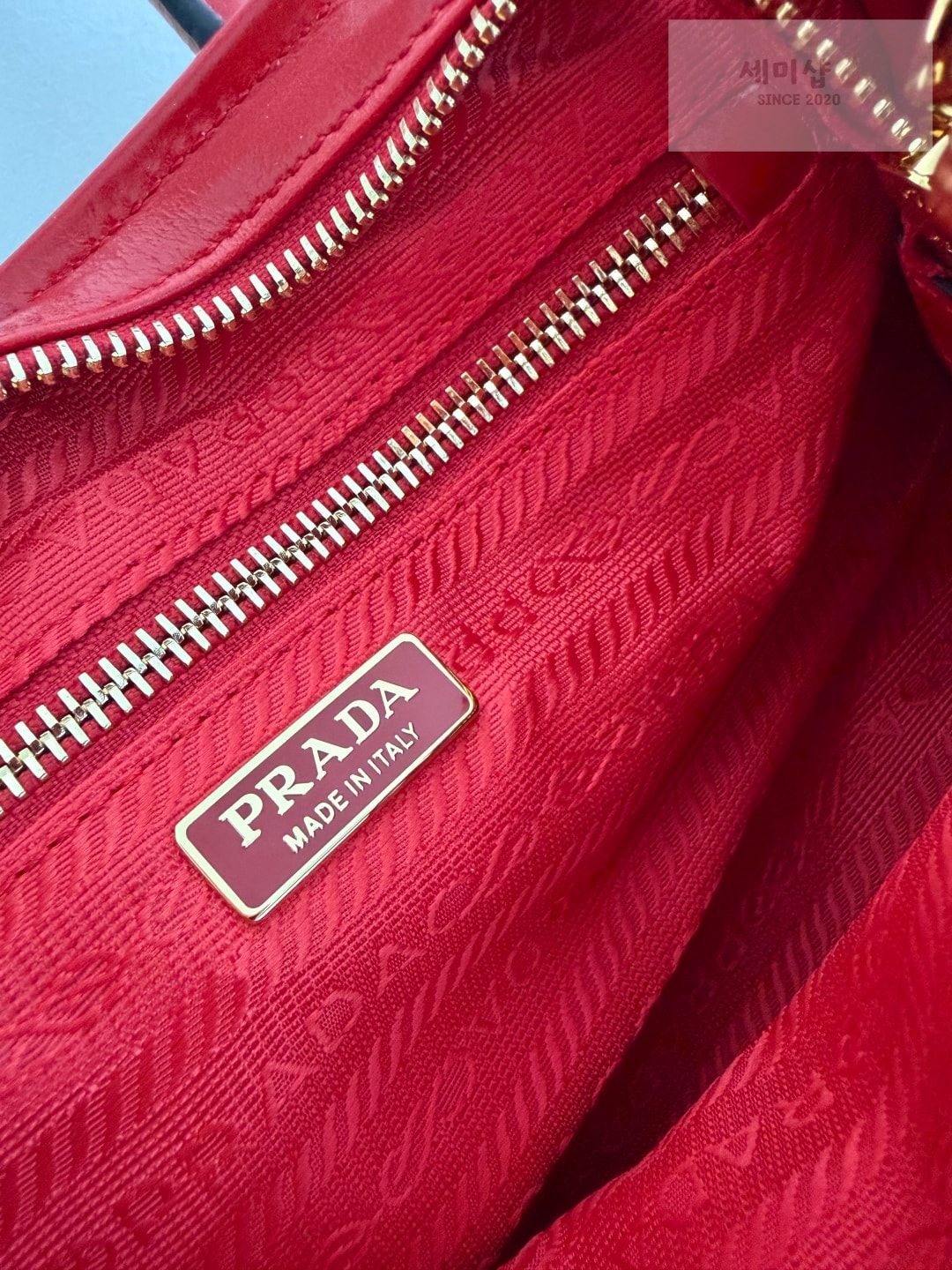 프라다 프라다 보니 미니 탑 핸들 로쏘 레드 Bag 8번 이미지