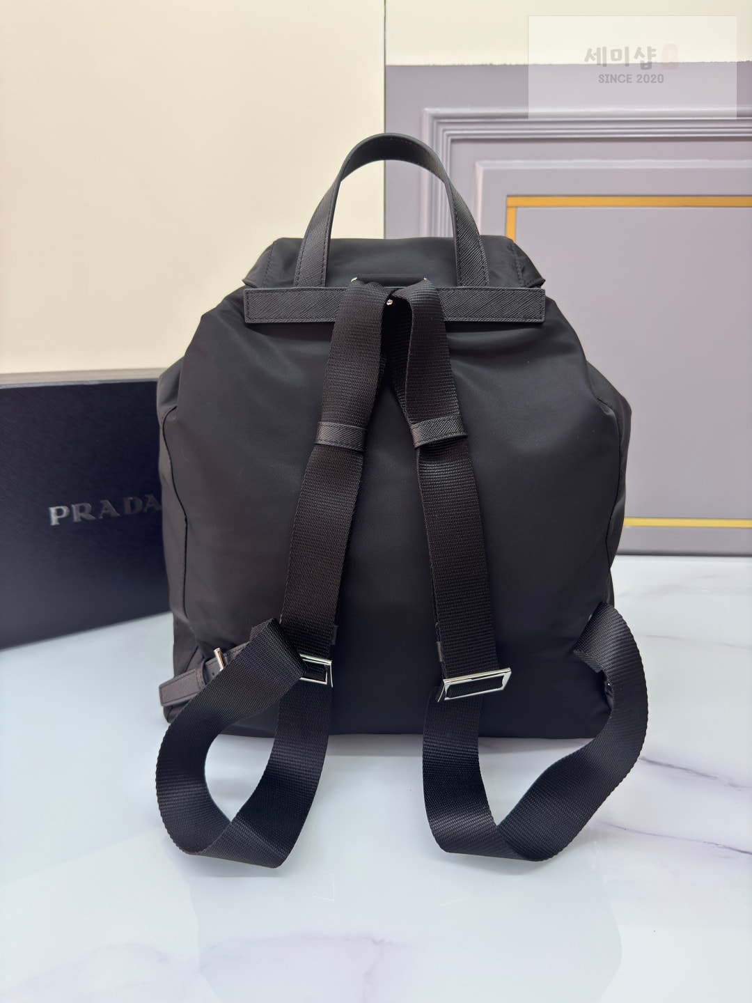 프라다 프라다 리나일론 백팩 네로(블랙) Bag 3번 이미지
