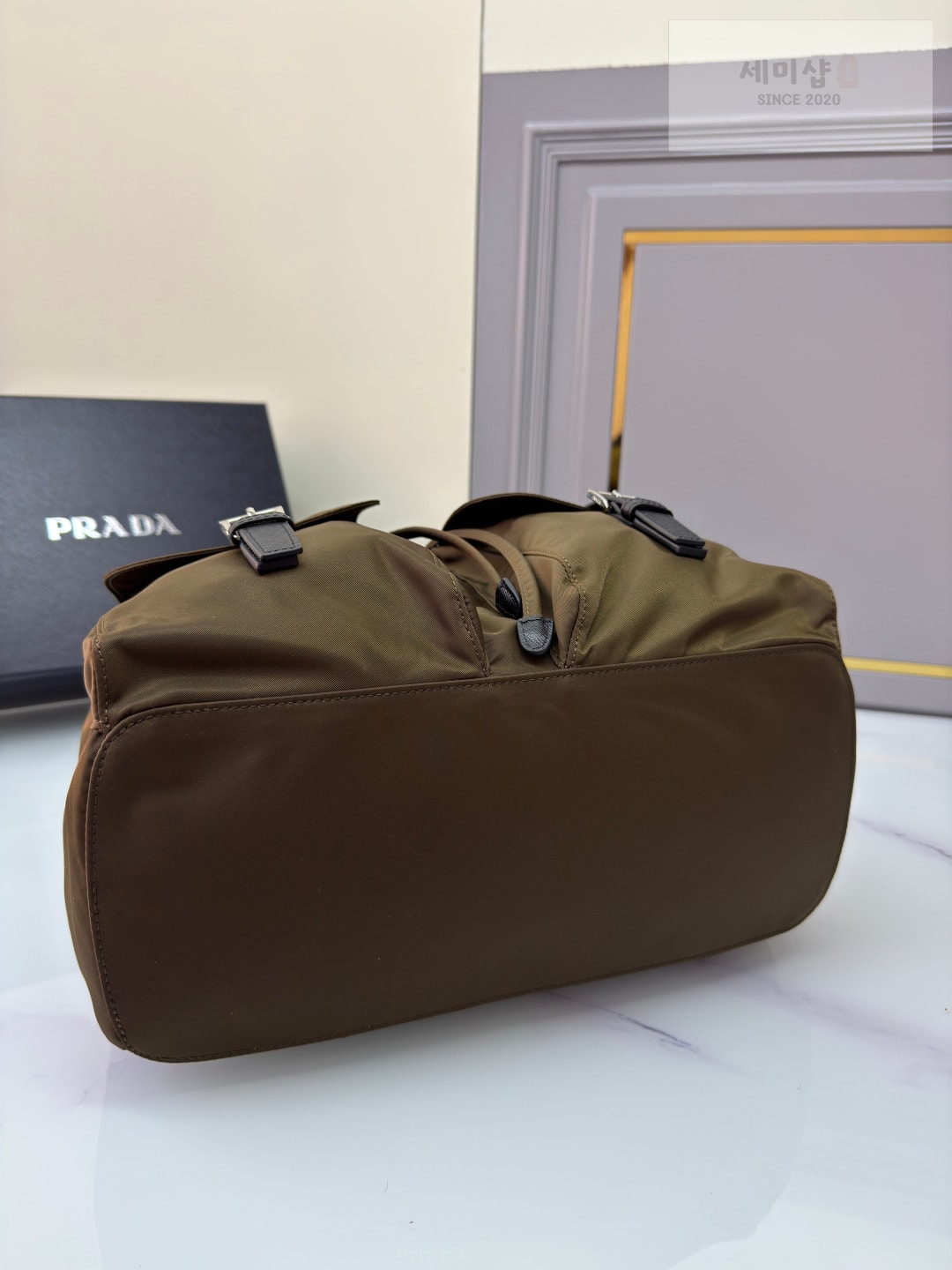 프라다 프라다 리나일론 백팩 네로(블랙) Bag 12번 이미지