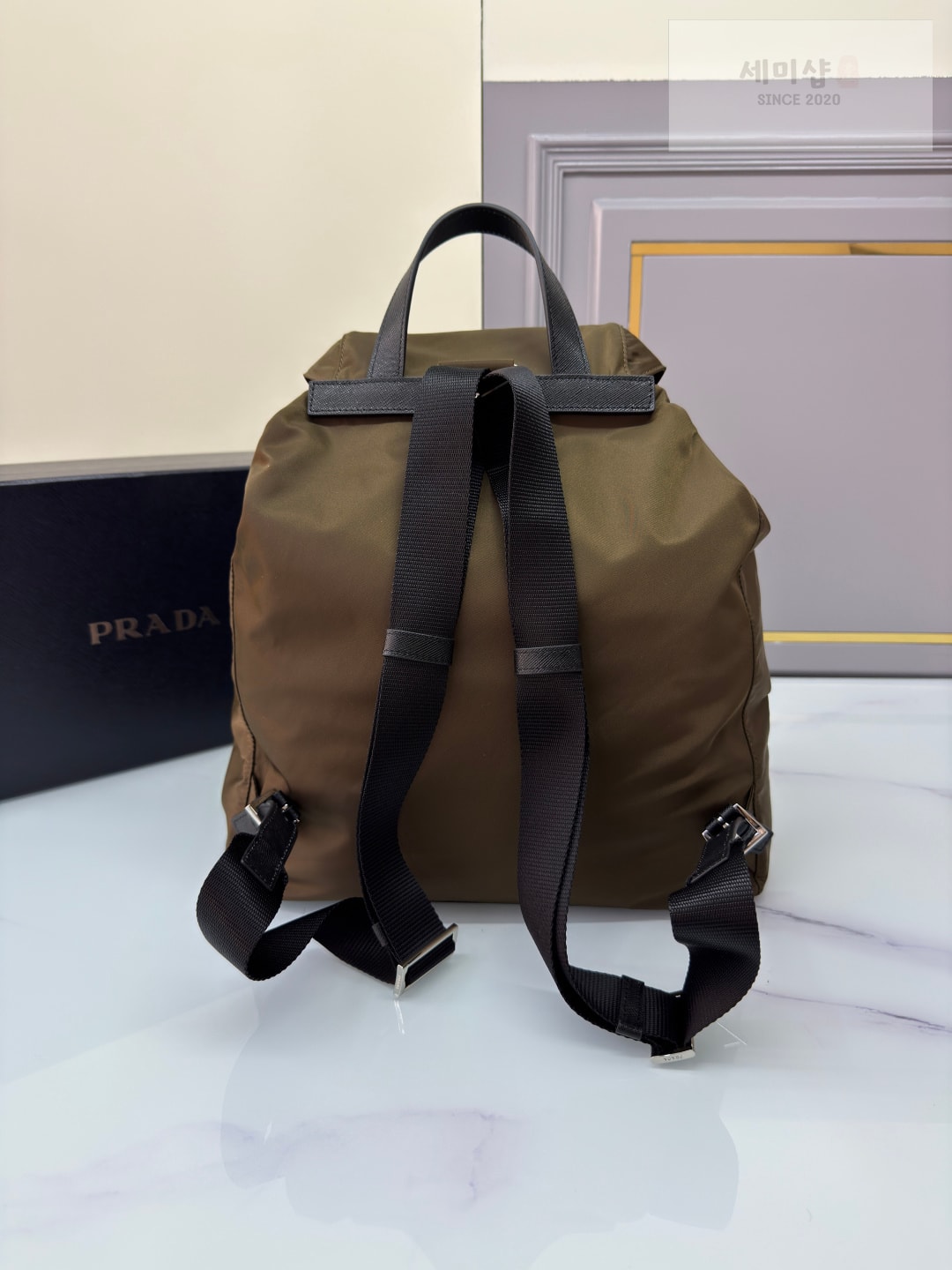 프라다 프라다 리나일론 백팩 네로(블랙) Bag 11번 이미지