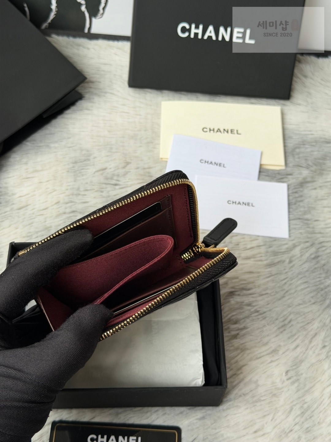 C H A N E L 샤넬 클래식 L 지퍼 카드 홀더 레플리카 110번 이미지 - 지갑 | 세미샵 레플리카 사이트