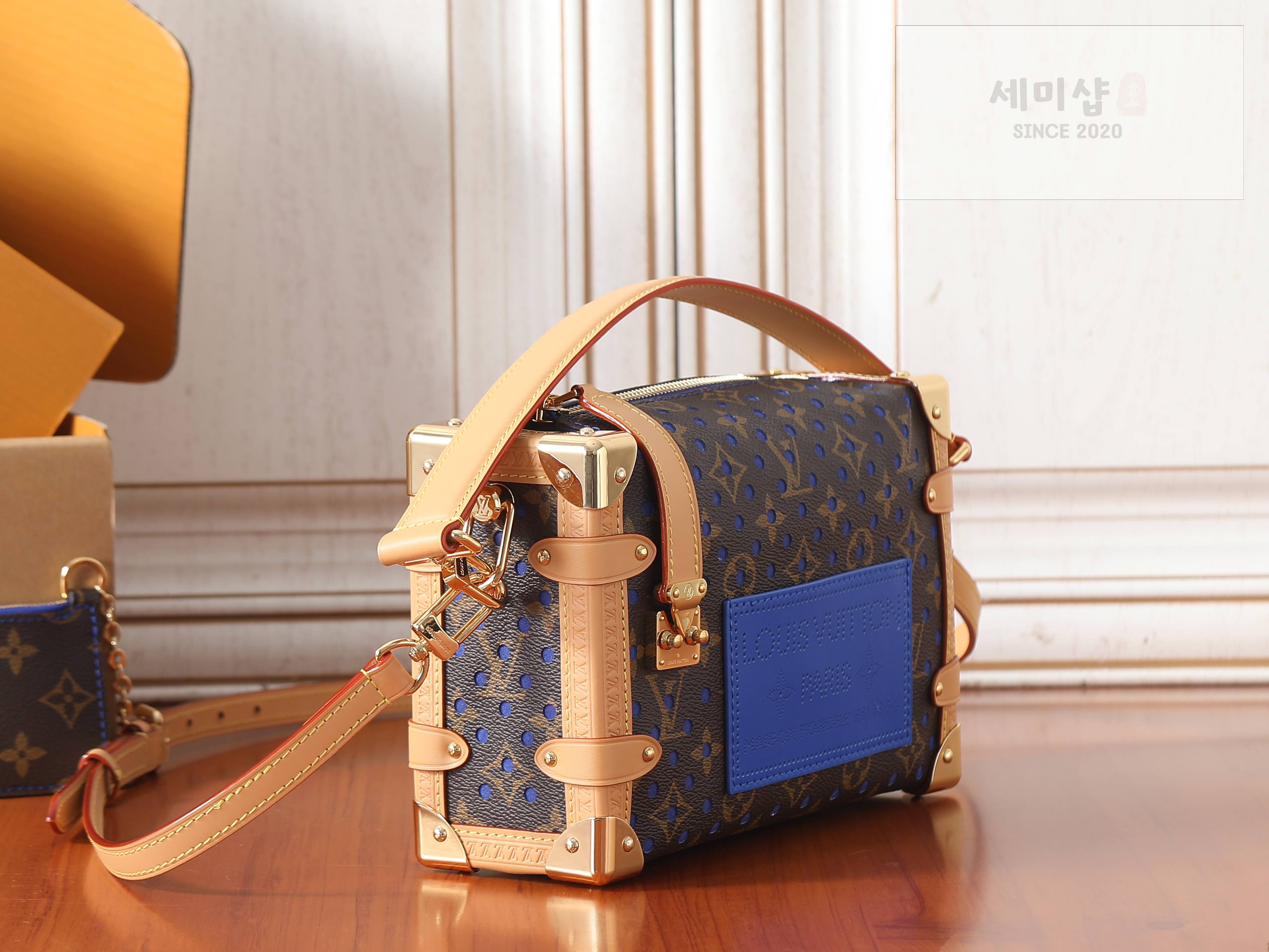 루이비통 루이비통 사이드 트렁크 MM 네온 웨이브 Bag 3번 이미지