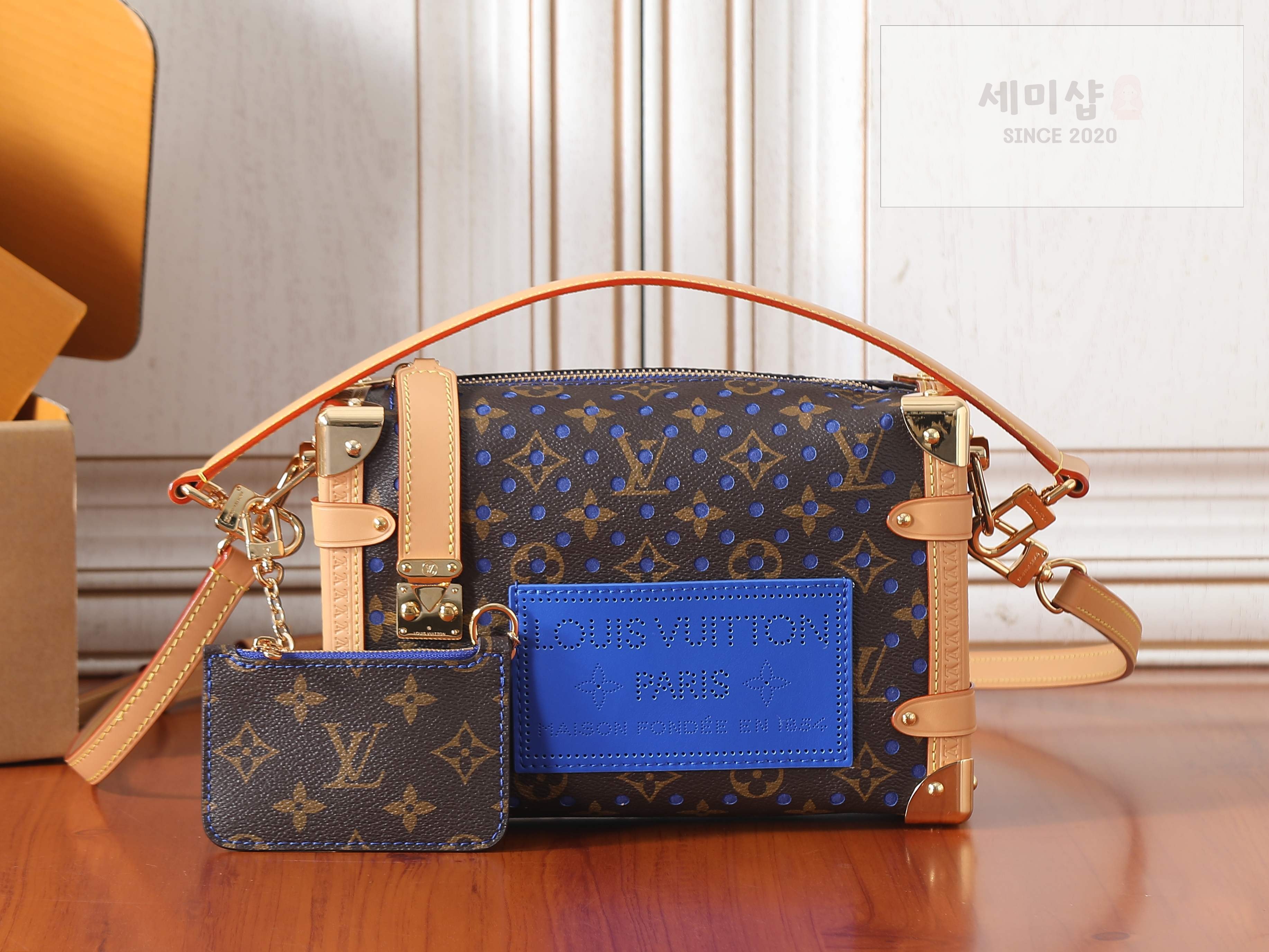 루이비통 루이비통 사이드 트렁크 MM 네온 웨이브 Bag 1번 이미지