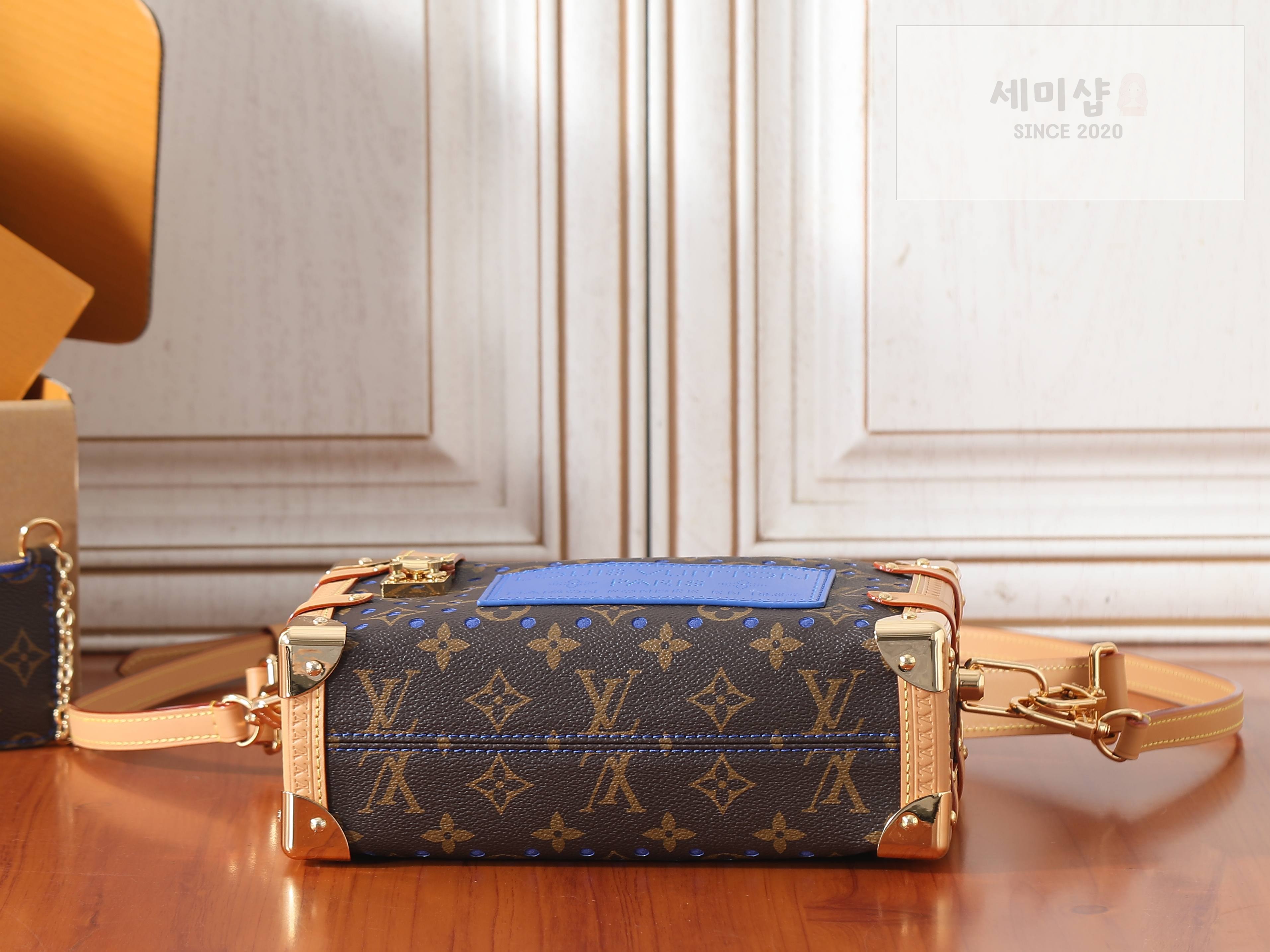 루이비통 루이비통 사이드 트렁크 MM 네온 웨이브 Bag 4번 이미지