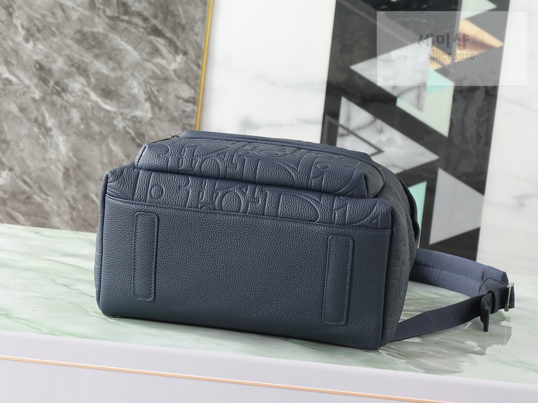 D I O R 디올 라이더 2.0 지퍼 백팩 네이비 블루 Bag 4번 이미지