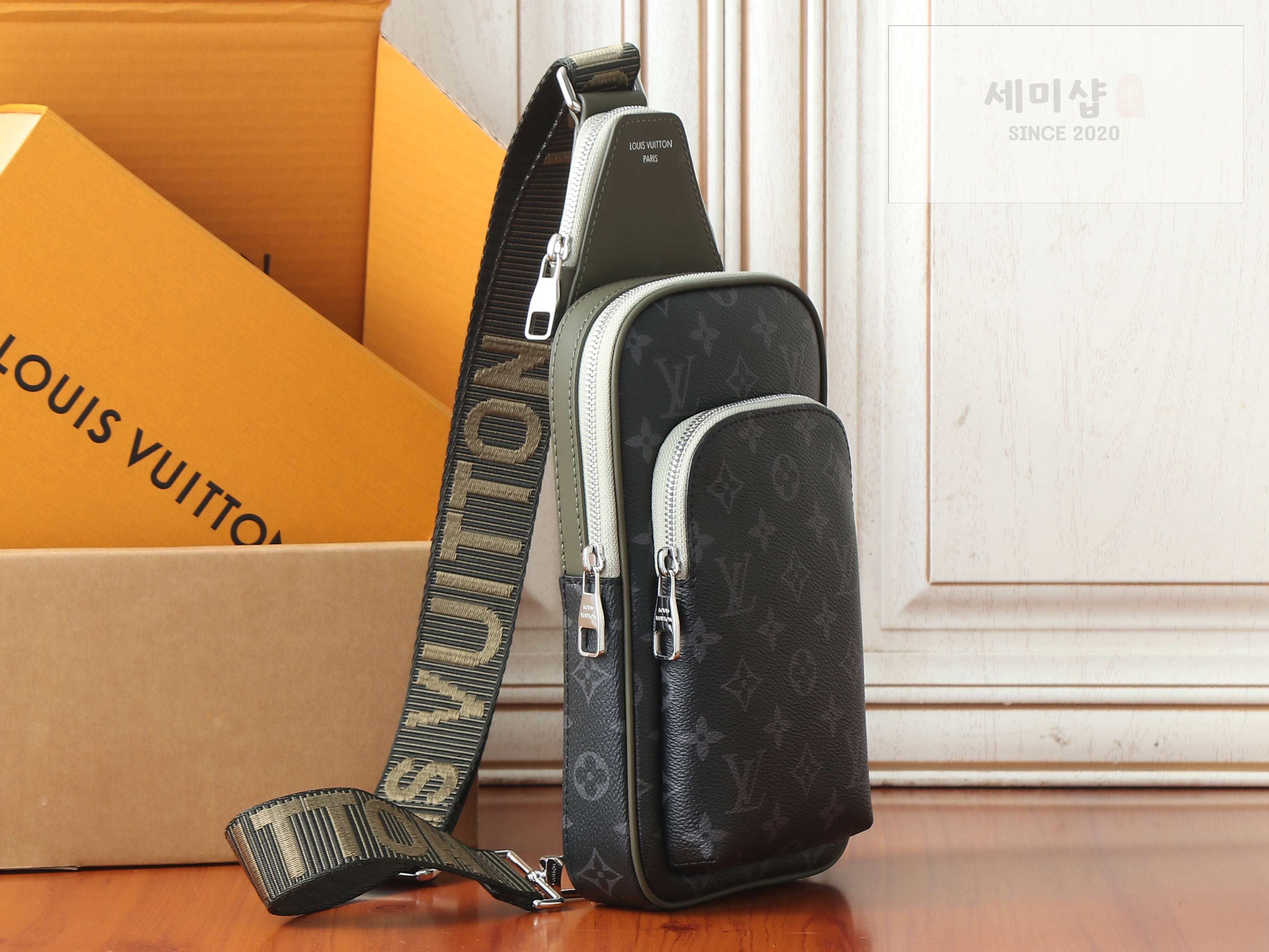 루이비통 루이비통 에비뉴 슬링백 NP 카키 그린 Bag 3번 이미지