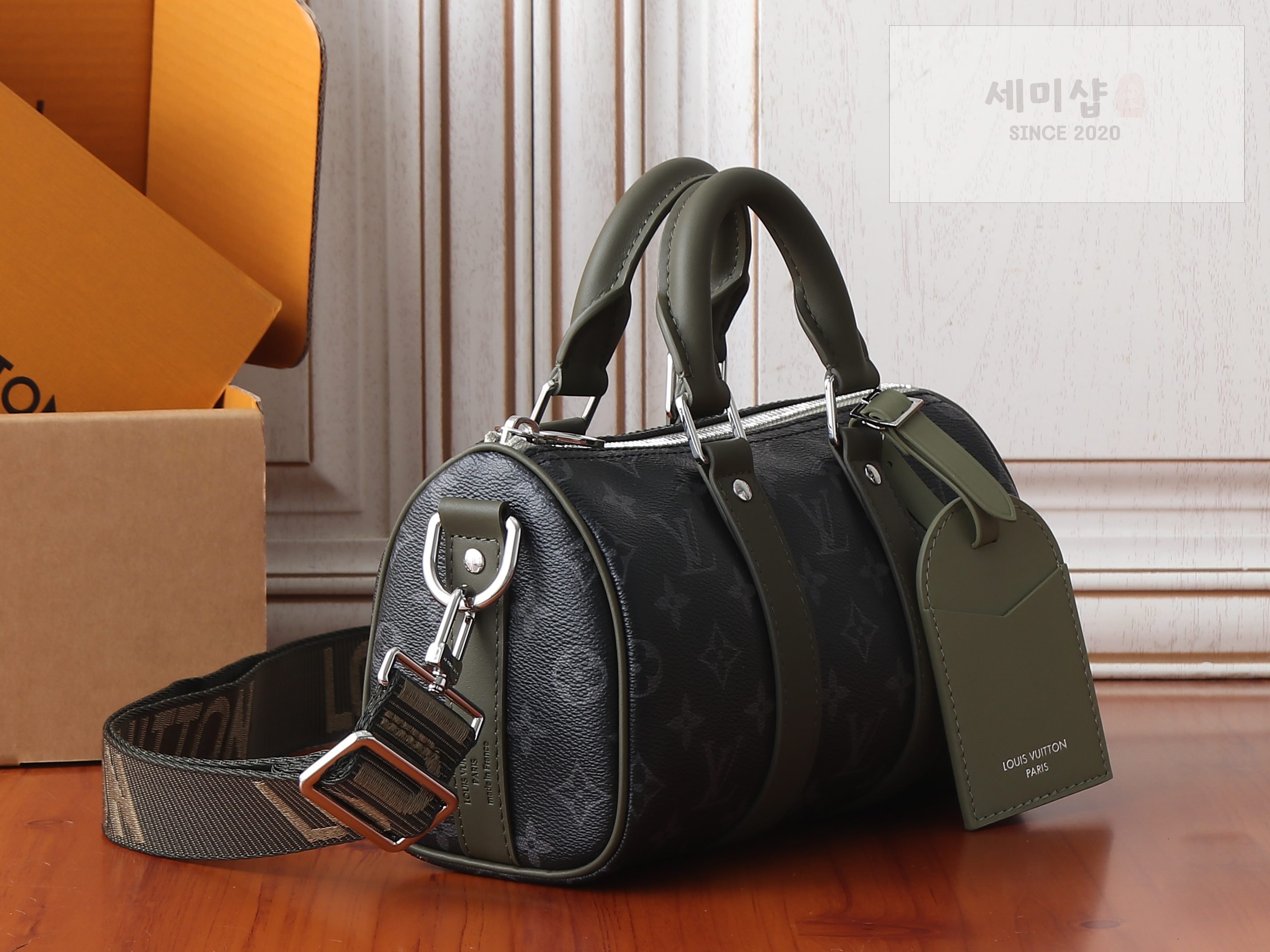 루이비통 루이비통 키폴 반둘리에 25 카키 그린 Bag 3번 이미지