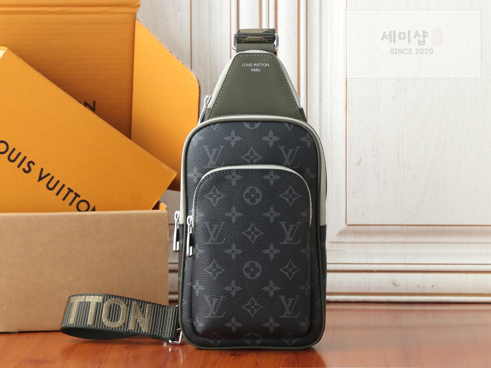 루이비통 루이비통 에비뉴 슬링백 NP 카키 그린 Bag 1번 이미지