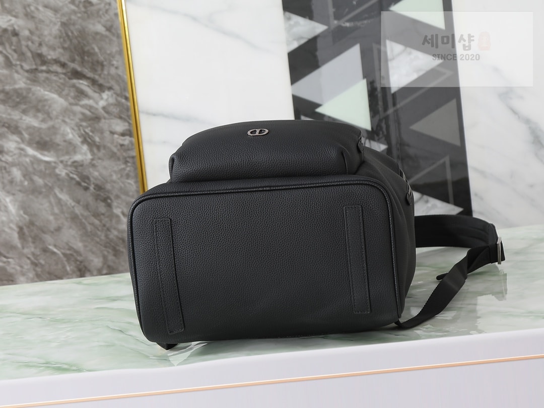 D I O R 디올 CD Icon 지퍼 백팩 블랙 Bag 4번 이미지