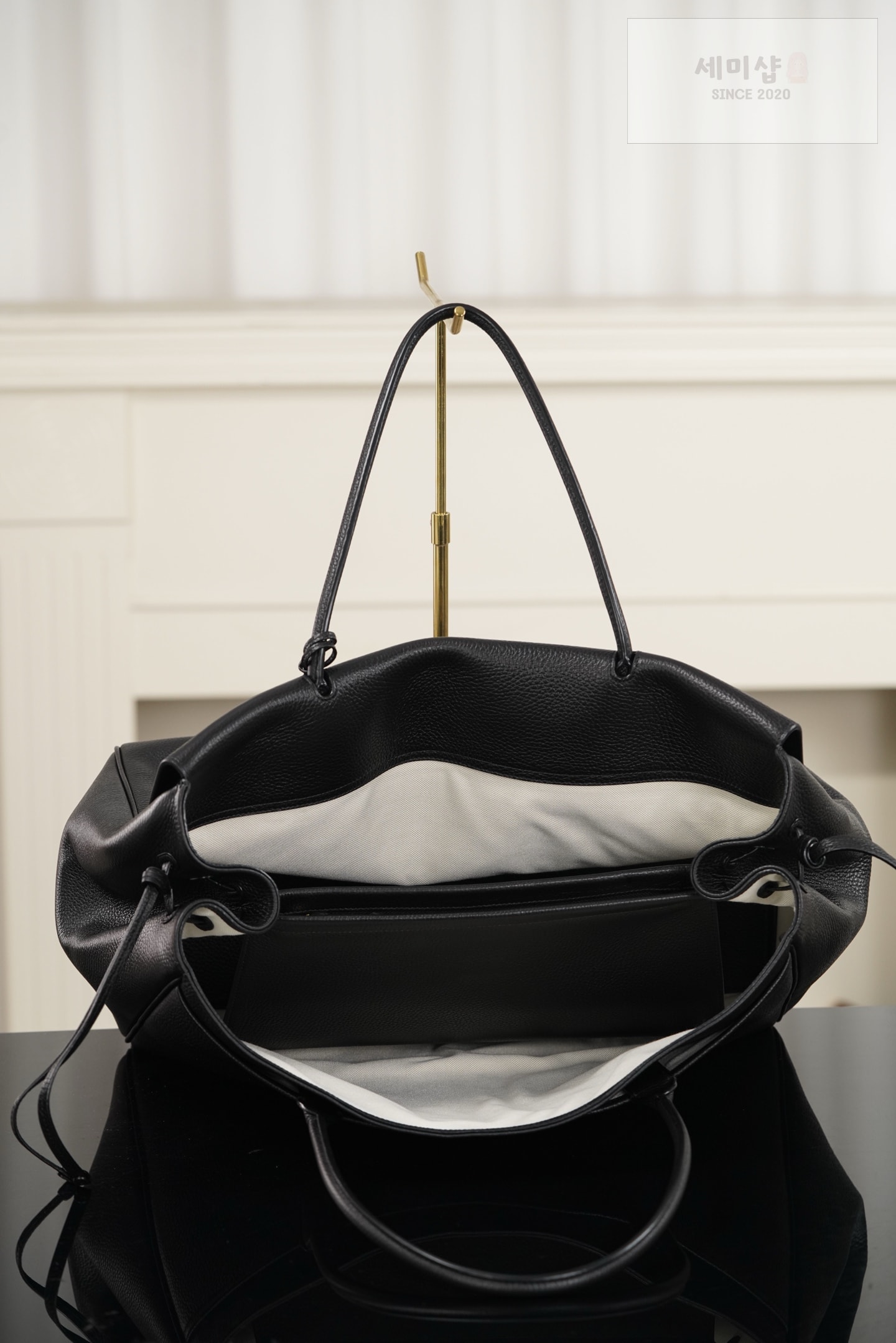 샤넬 샤넬 라지 쇼핑백 블랙 Bag 10번 이미지