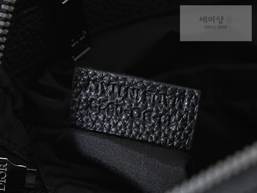 D I O R 디올 CD Icon 지퍼 브리프케이스 블랙 Bag 8번 이미지