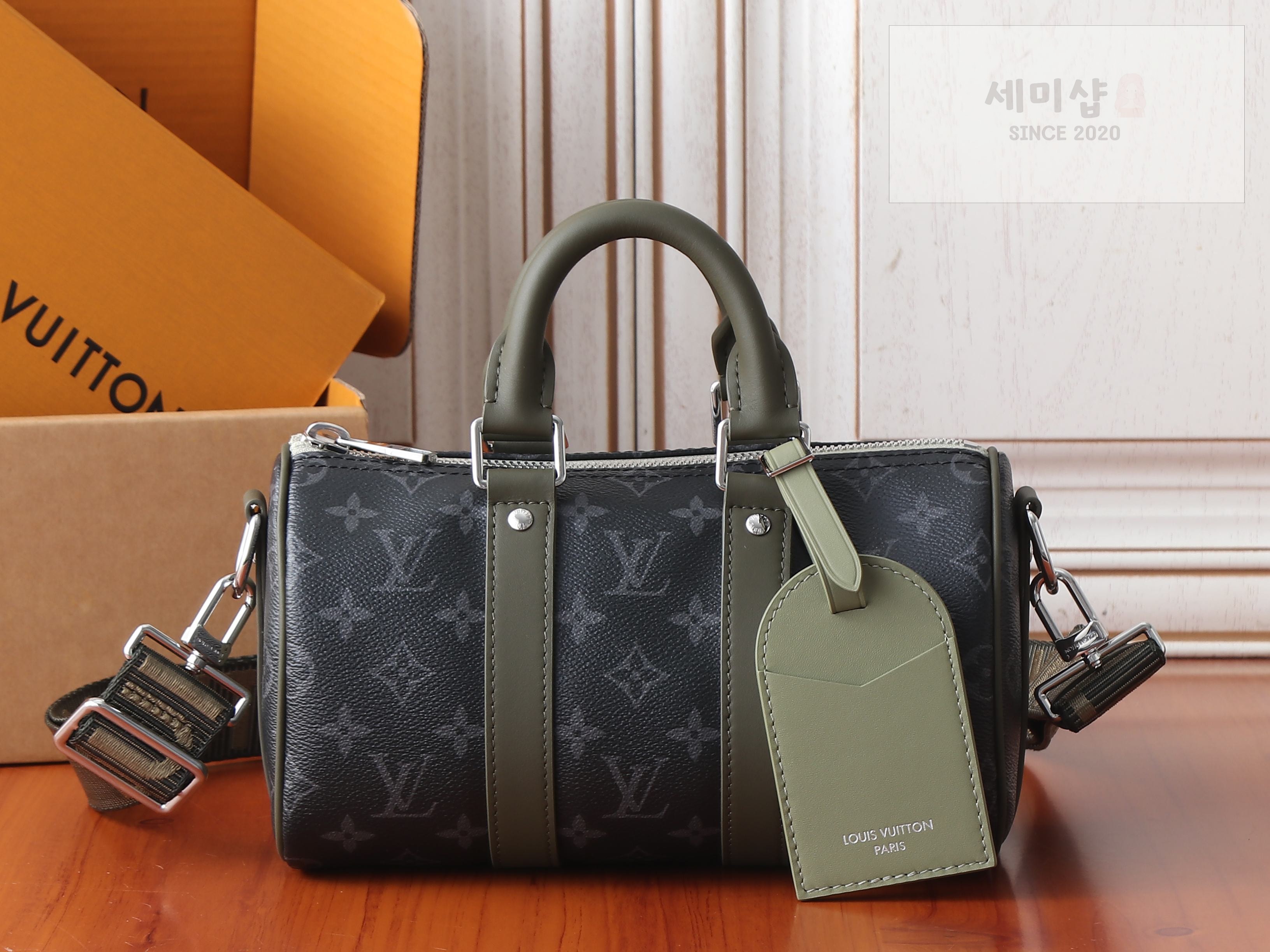 루이비통 루이비통 키폴 반둘리에 25 카키 그린 Bag 1번 이미지