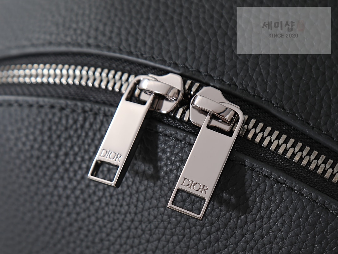 D I O R 디올 CD Icon 지퍼 백팩 블랙 Bag 6번 이미지