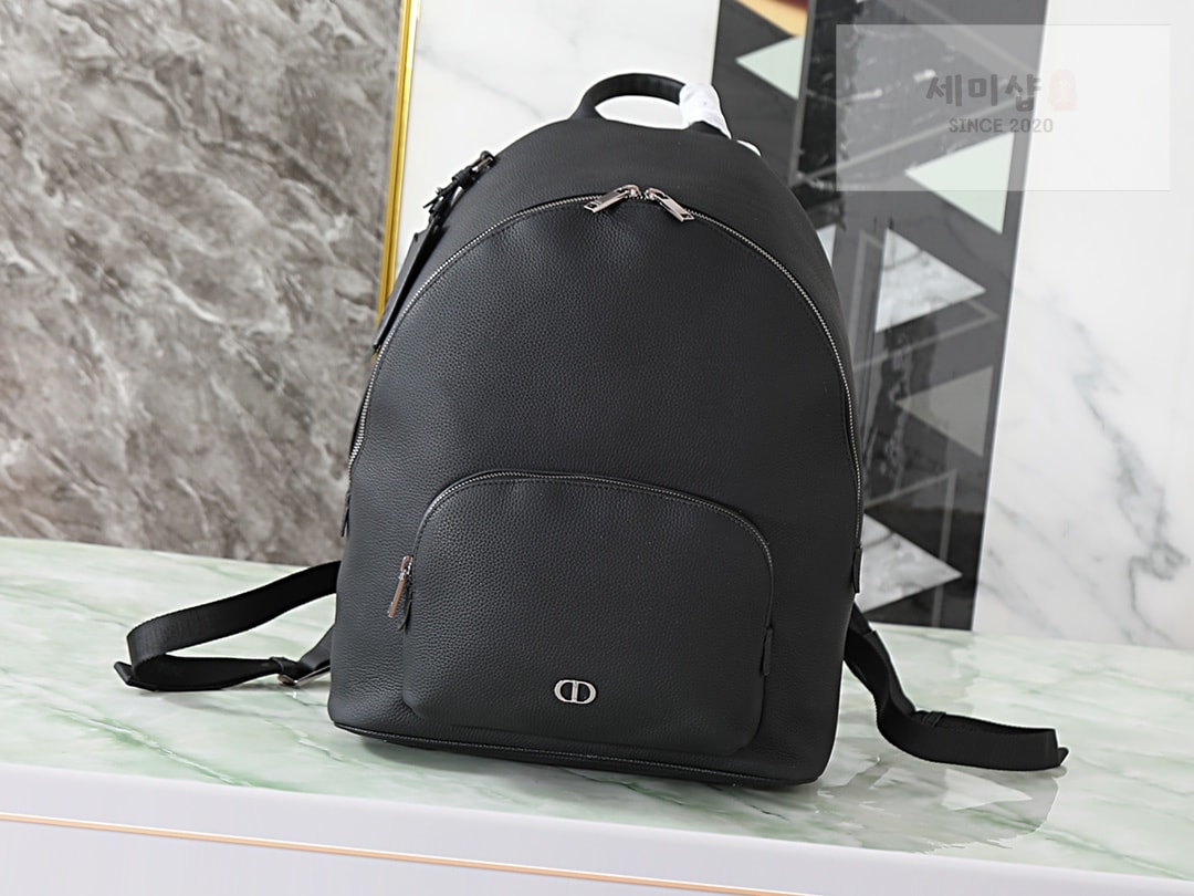 D I O R 디올 CD Icon 지퍼 백팩 블랙 Bag 1번 이미지