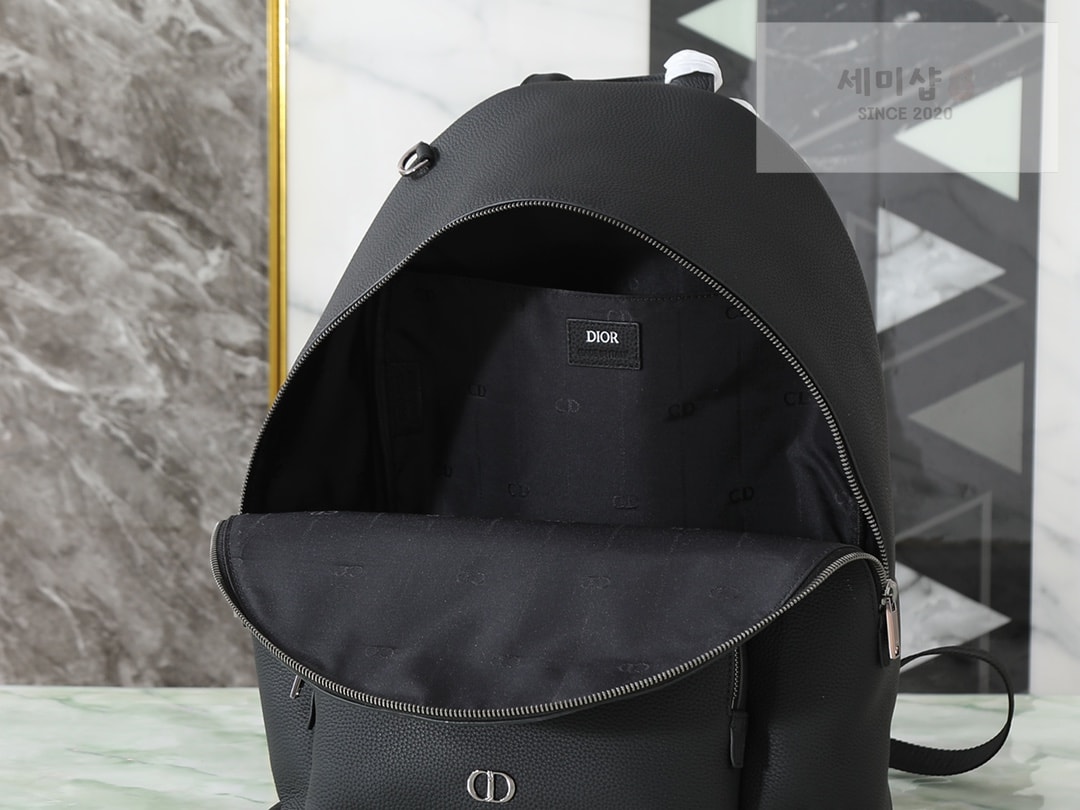 D I O R 디올 CD Icon 지퍼 백팩 블랙 Bag 7번 이미지